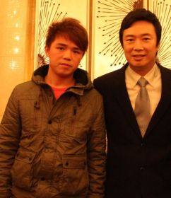 费玉清与殷珊合影